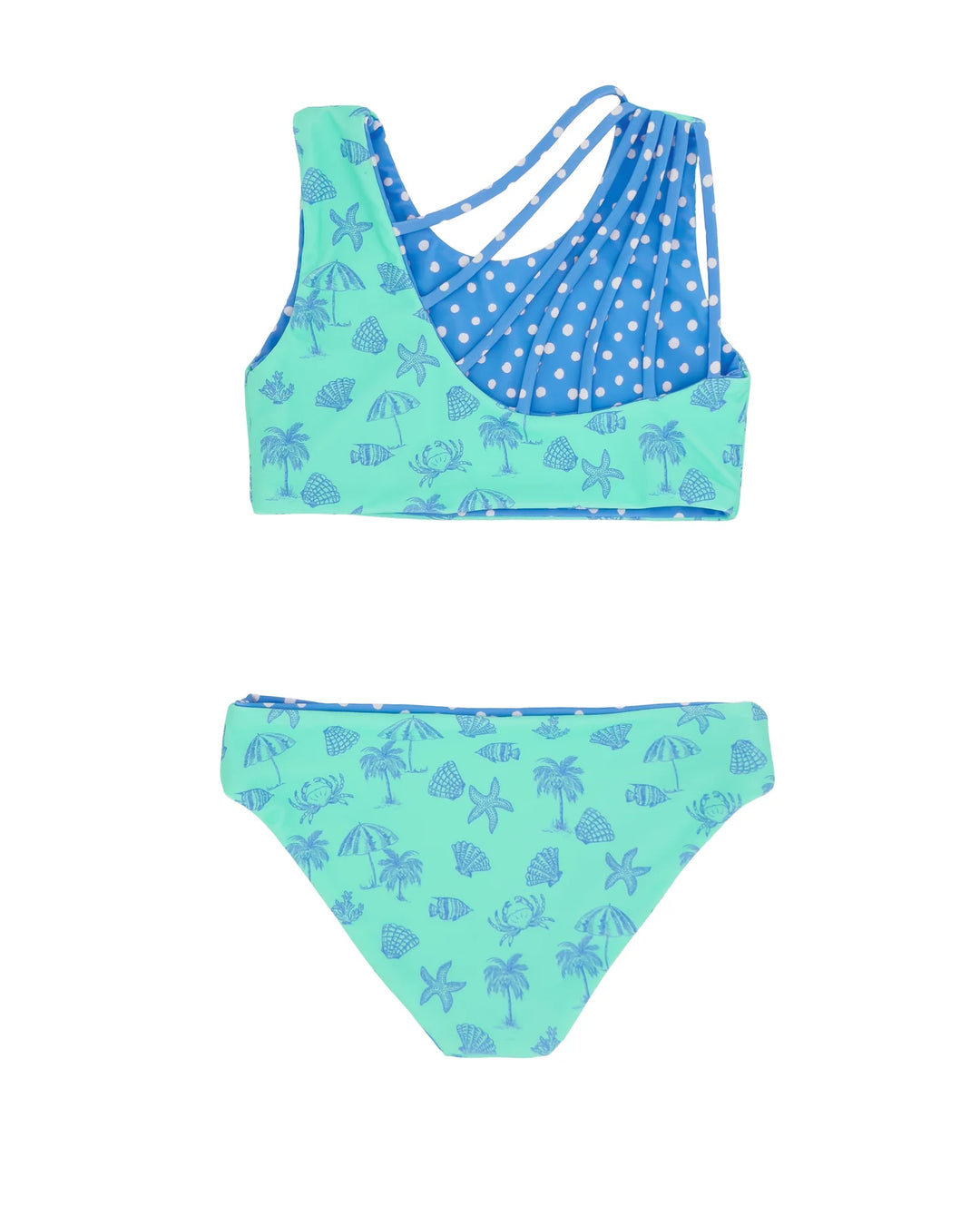 Summer Sun Reversible Bikini - Sandy Shores