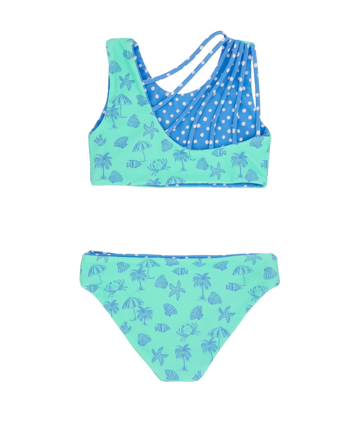 Summer Sun Reversible Bikini - Sandy Shores