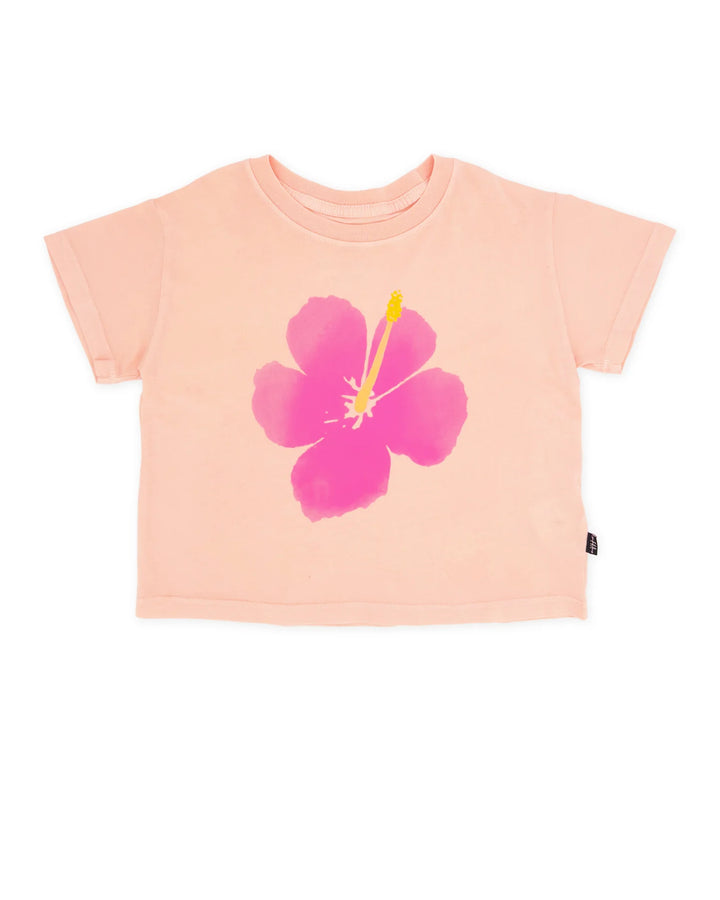 Boxy Tee - Hibiscus - Feather 4 Arrow