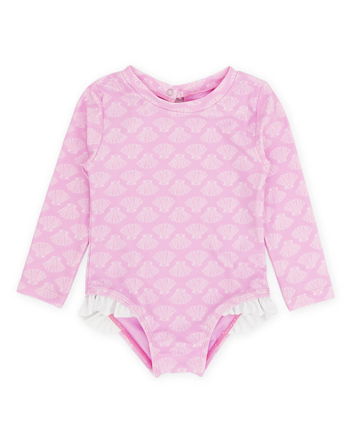 Coastal Cutie One-Piece Rashguard - Shell Yeah