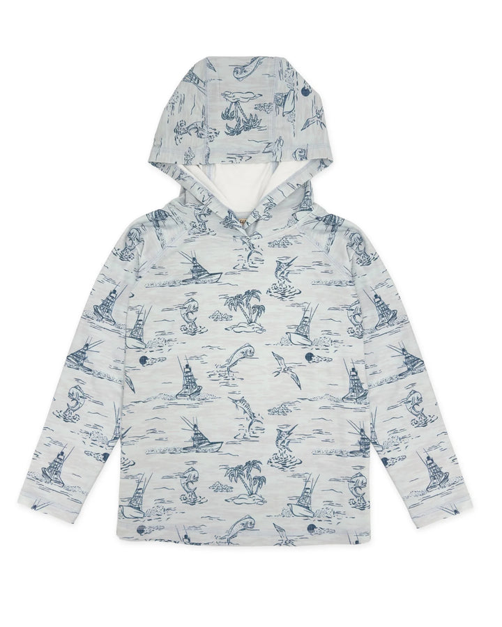 Reel Deal Tech Hoody - Out To Sea