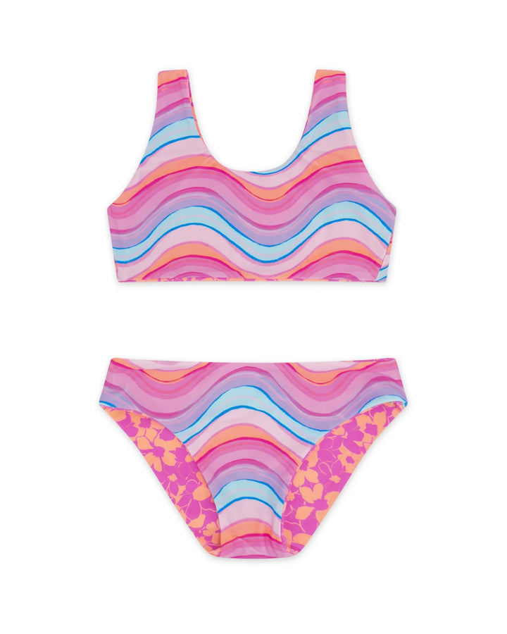 Island Hopper Bikini- Magenta Punch