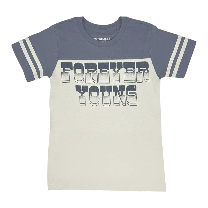 Forever Young Football Tee
