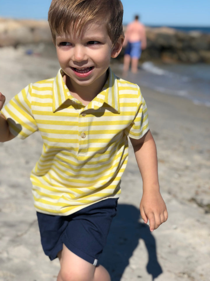 HUGO NAVY TWILL SHORTS