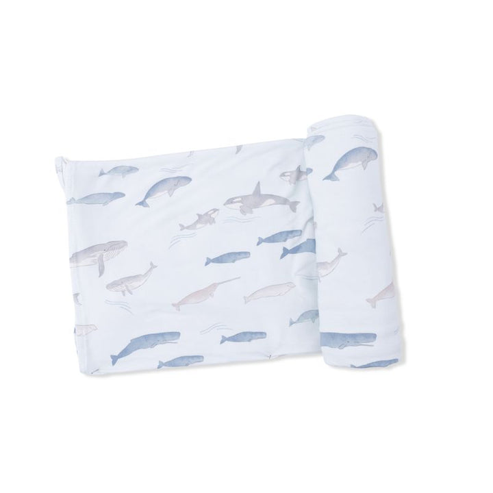 Swaddling Blanket | Little Whales