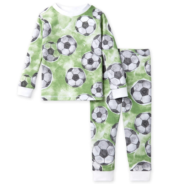 Soccer Snug Fit Organic Cotton Pajamas