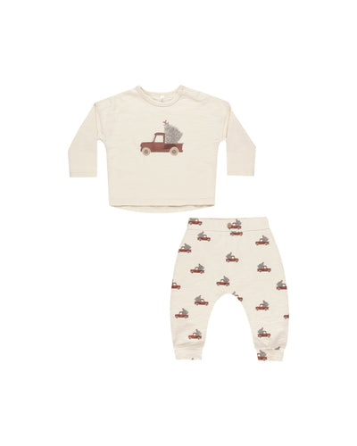 Long Sleeve Tee + Pant Set ||  Trucks