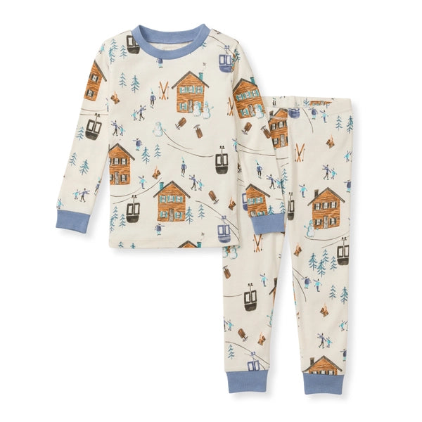 Out In the Alps Organic Cotton Pajamas 2-Piece