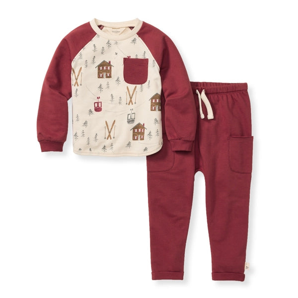 Holiday In The Alps Organic Cotton Set