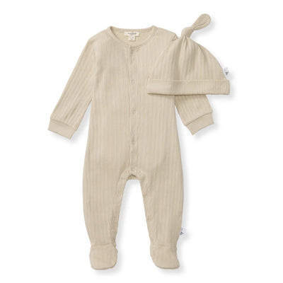 Sweet Rib Jumpsuit Set - Fossil Fossil