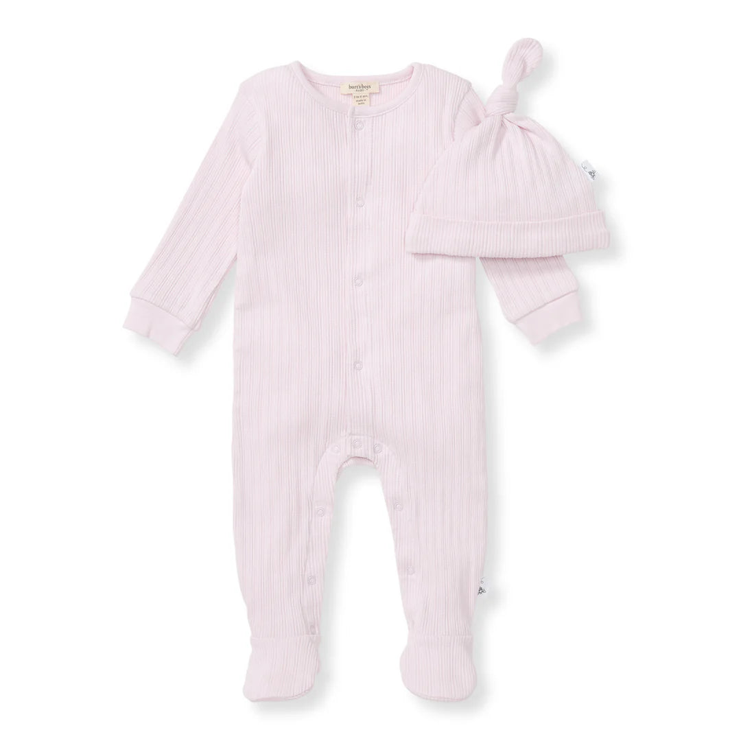 Sweet Rib Jumpsuit Set Sweet Lavender