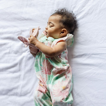 Lotus Pond Baby Girl Jumpsuit