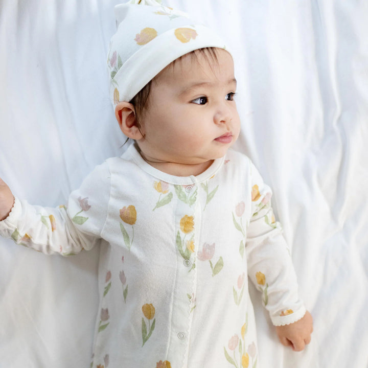 Tulip Fields  Jumpsuit & Hat Set