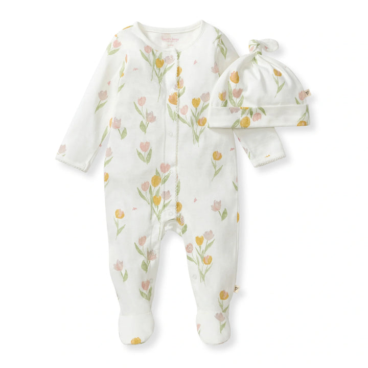 Tulip Fields  Jumpsuit & Hat Set
