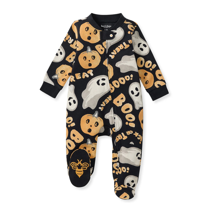 Boo! Organic Sleep & Play Footie