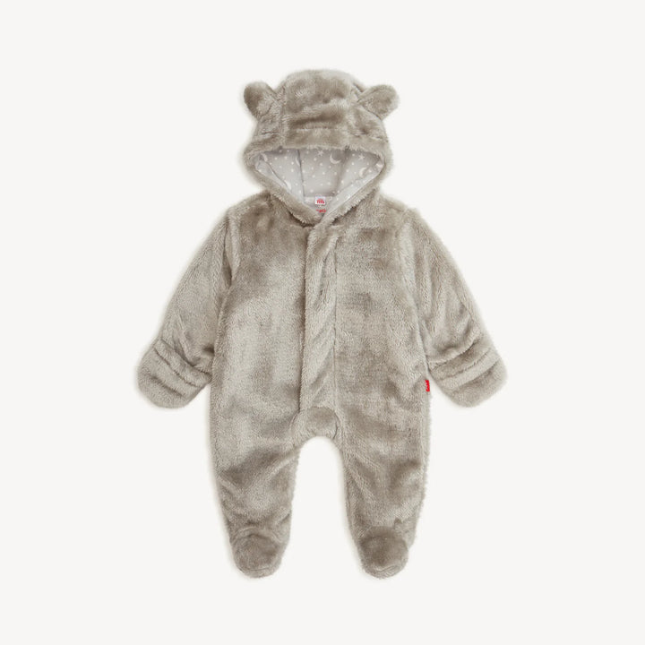 Minky Bear Footie/Storm