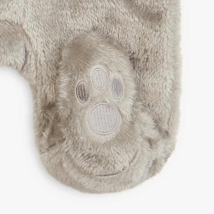 Minky Bear Footie/Storm