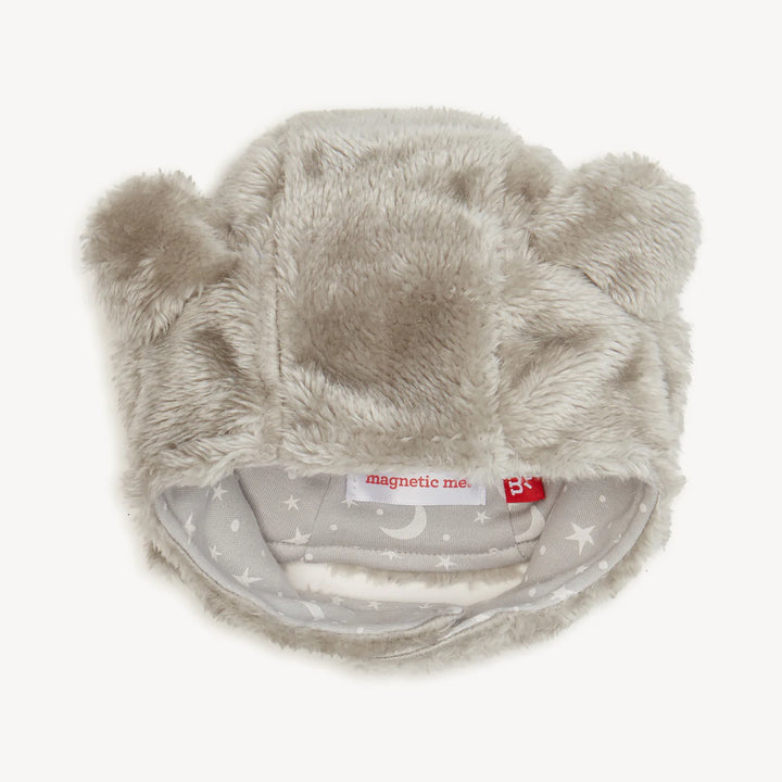 Minky Bear Hat/Storm