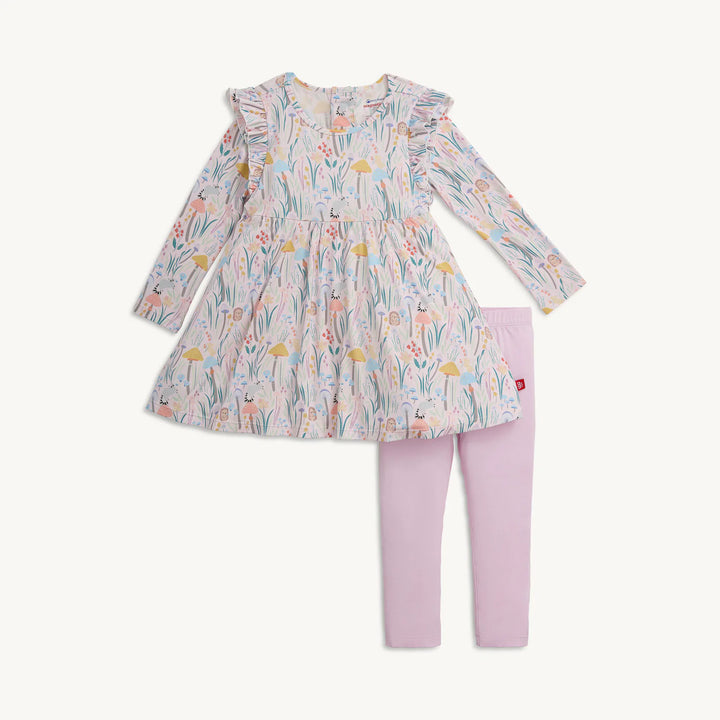 Shrooms & Bloom Dress & Legging Set