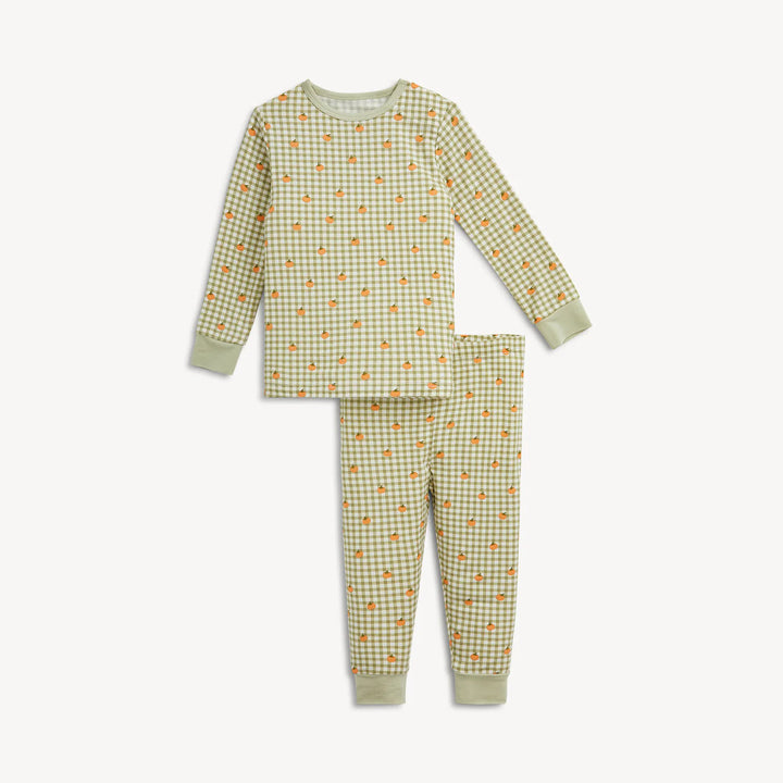 Pumpkin Plaid Modal Magnetic PJ Set