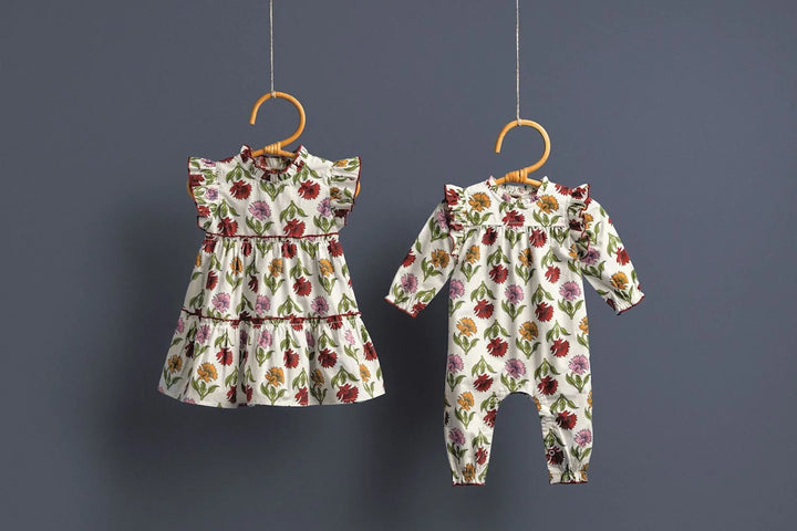 Fall Floral One Piece