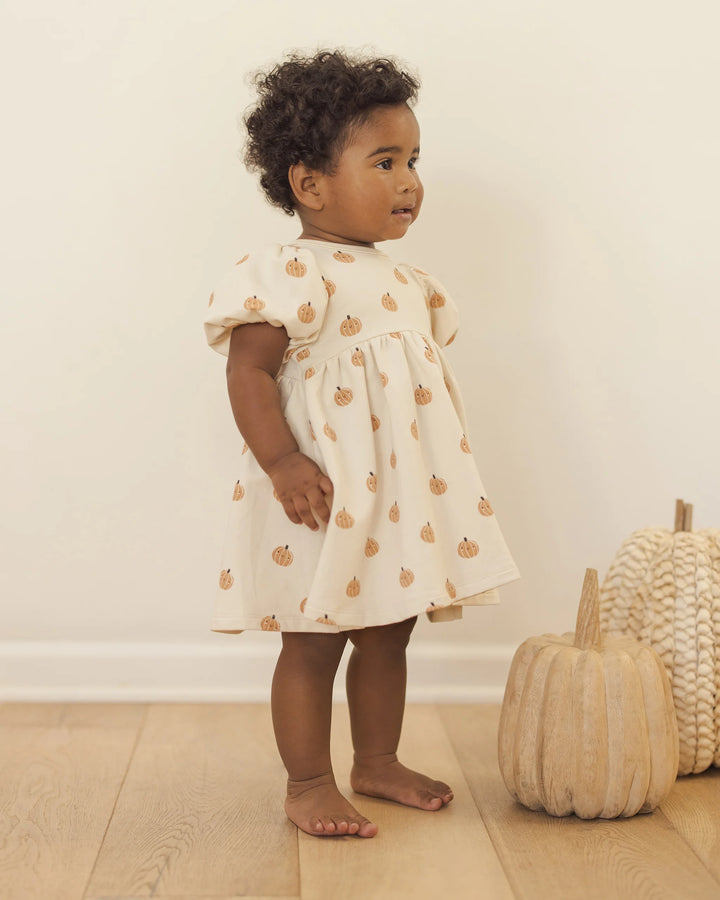 Darla Dress || Smiley Pumpkins