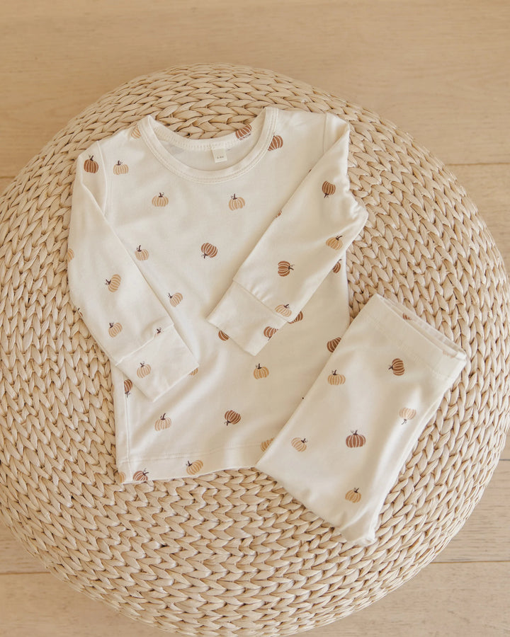 Bamboo Pajama Set || Pumpkins