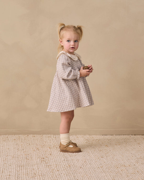 Callie Dress || Blue Gingham