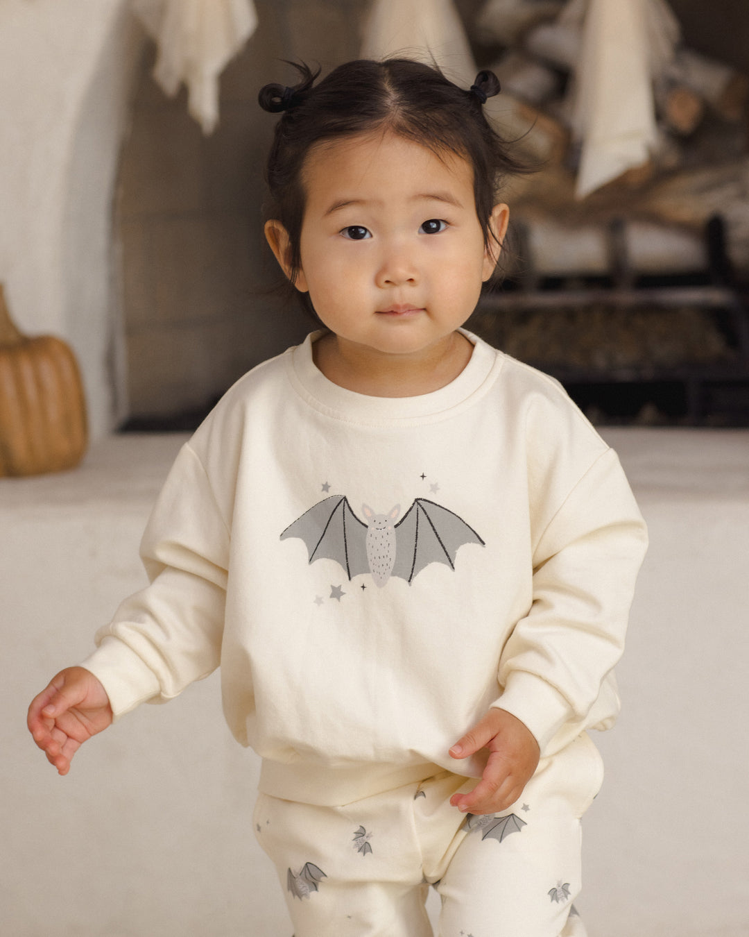 Relaxed Fleece Sweatshirt || Baby Bats