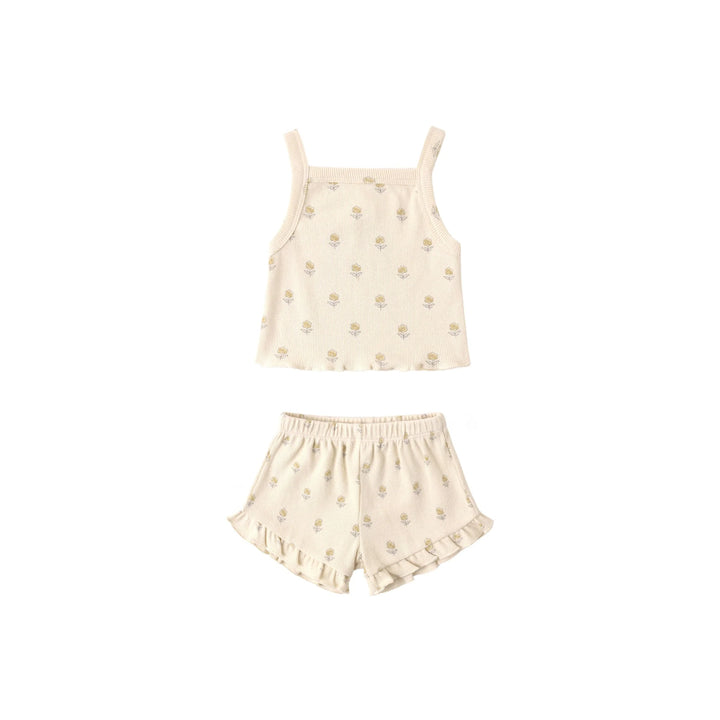 Evie Tank + Shortie Set || Buttercup