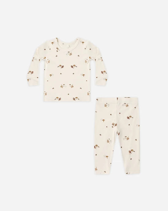 Bamboo Pajama Set Woodland