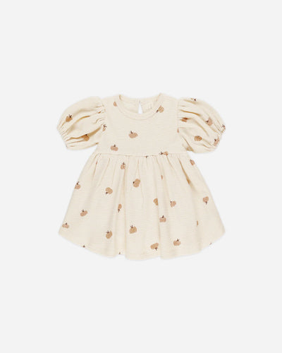 Waffle Babydoll Dress || Pumpkins