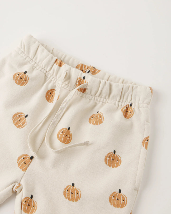 Relaxed Fleece Sweatpant || Smiley Pumpkins
