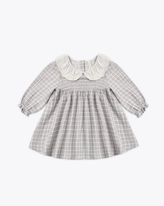 Callie Dress || Blue Gingham