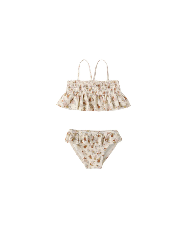 Smocked Ruffle Bikini Bloom