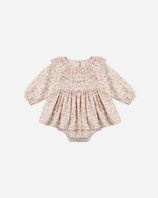 Thalia Romper || Pink Blossom