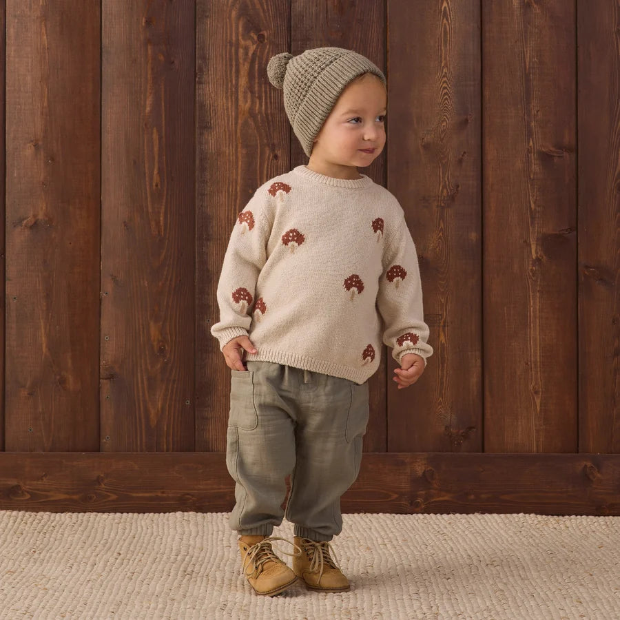 Rex Sweater || Mushroom