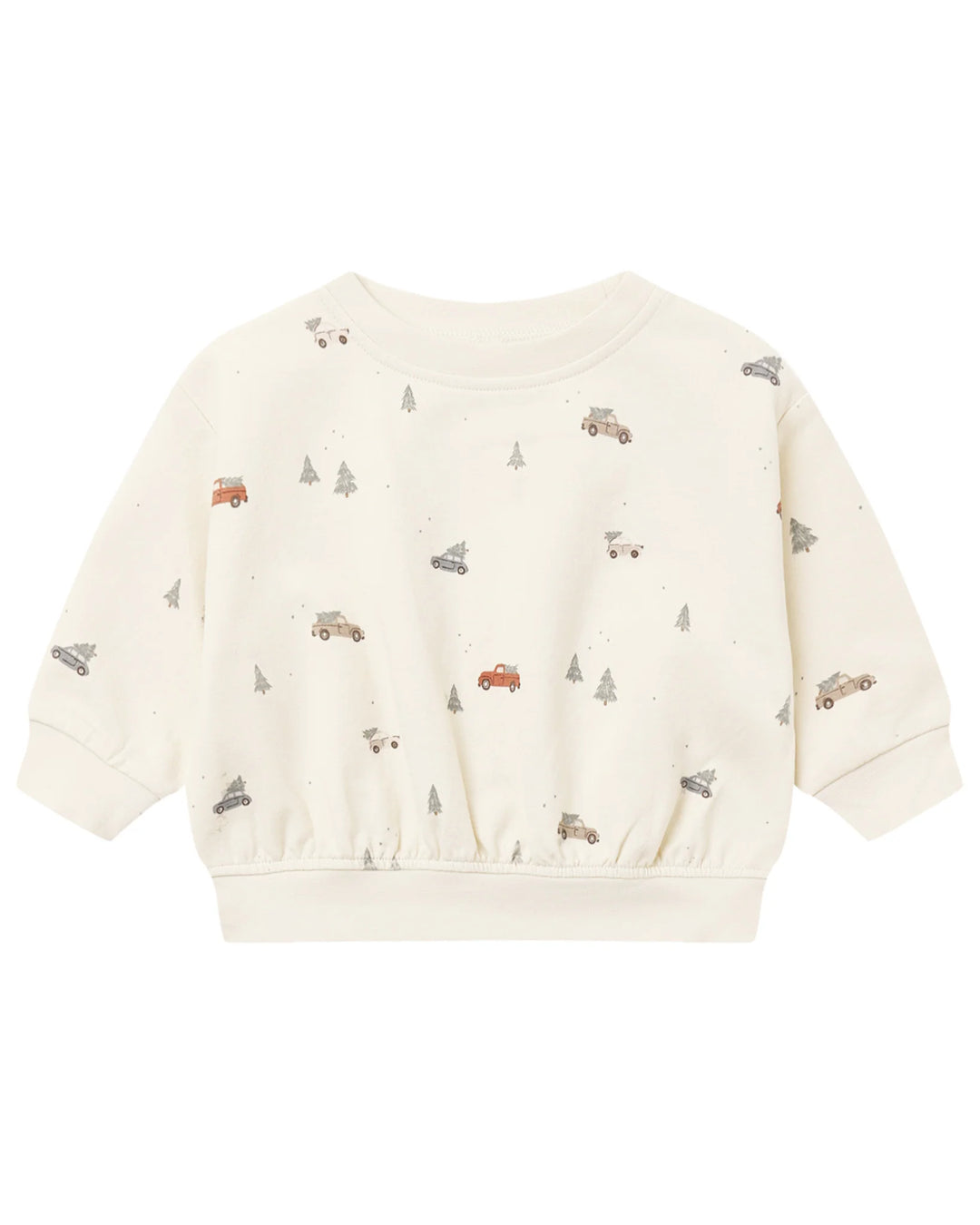 Relaxed Fleece Sweatshirt Holiday Drive