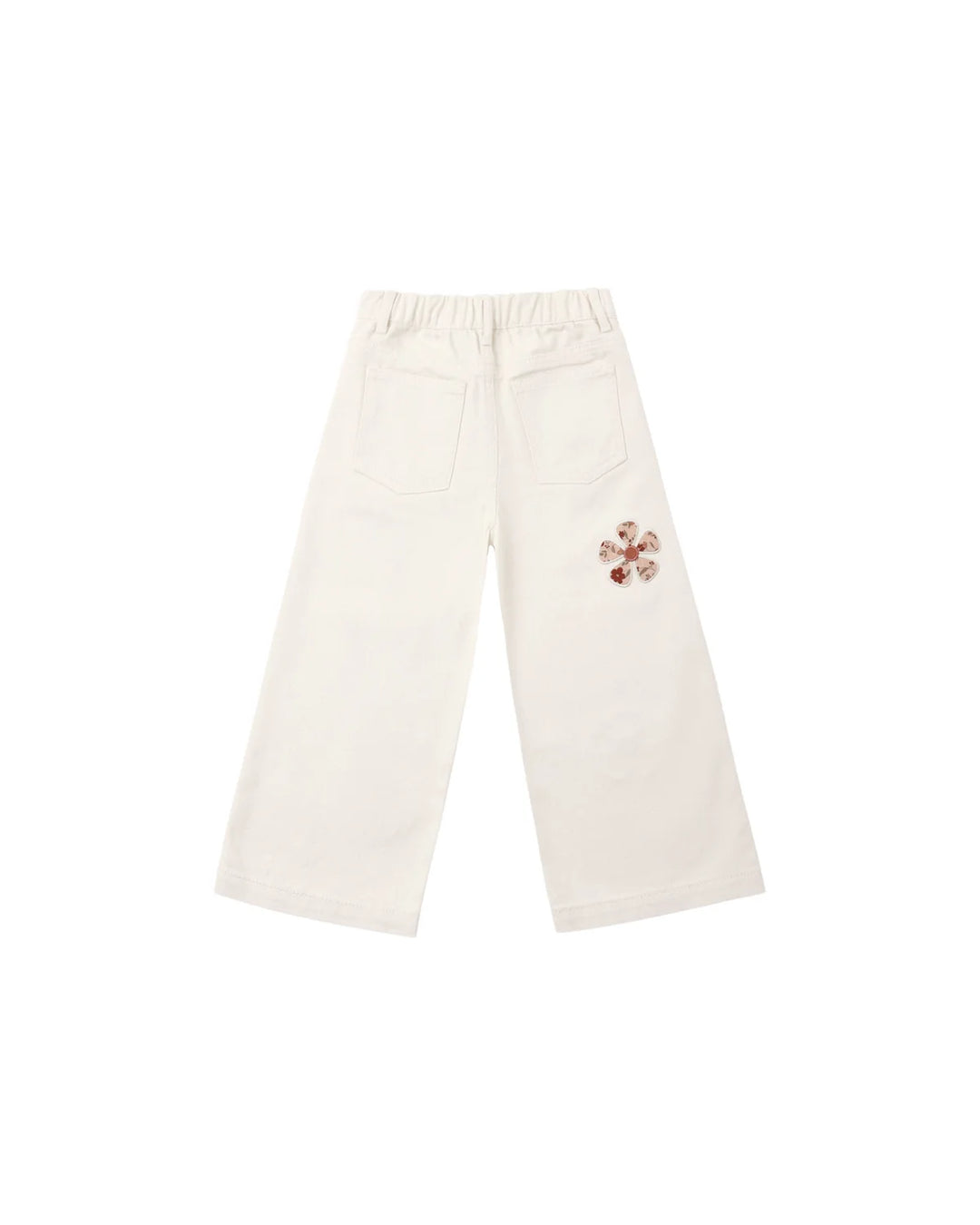 Straight Leg Pant Daisy Patches
