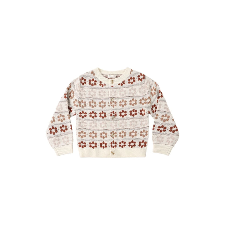Cheyenne Cardigan Flower Fair Isle
