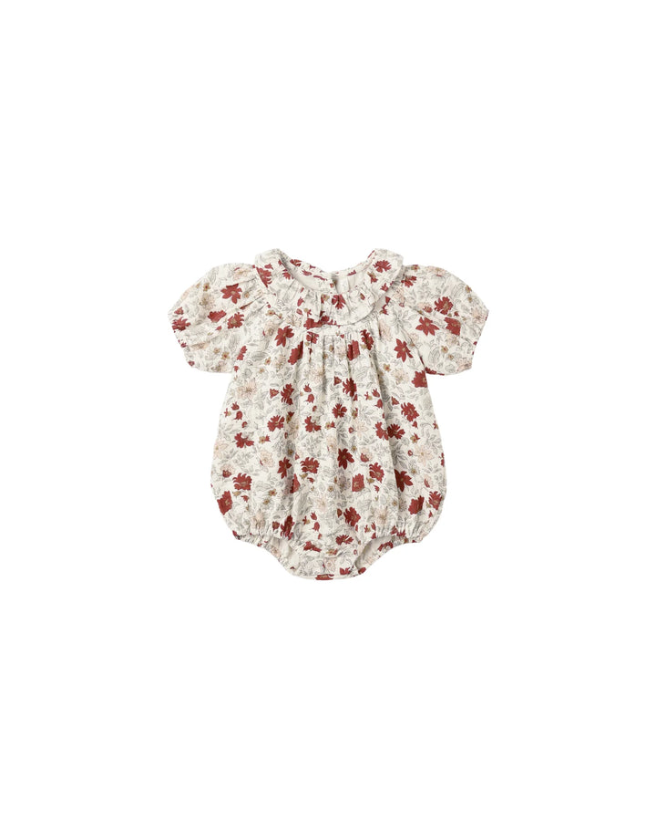 Lula Romper || Holiday Floral