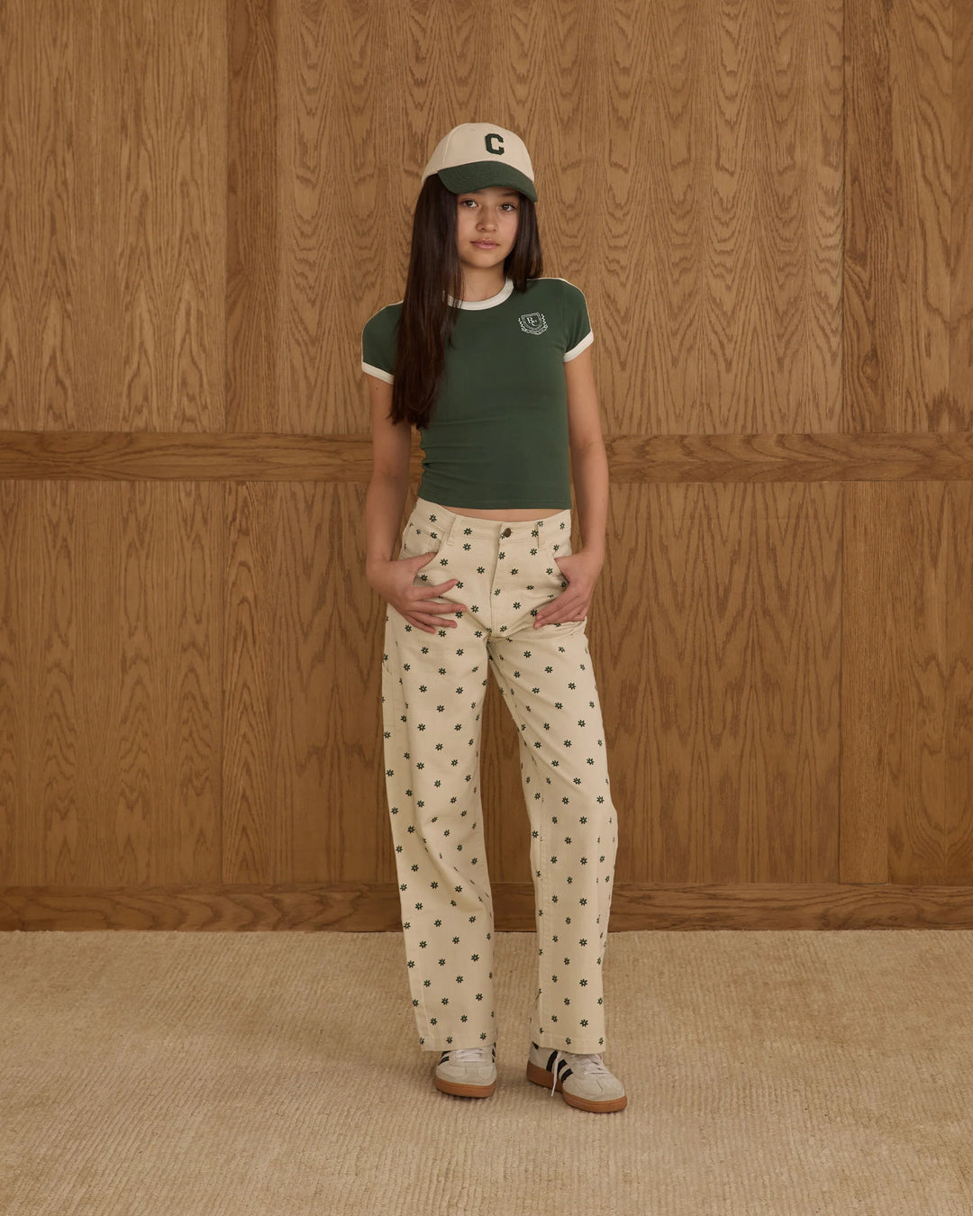 Straight Leg Pant/Mini Daisy