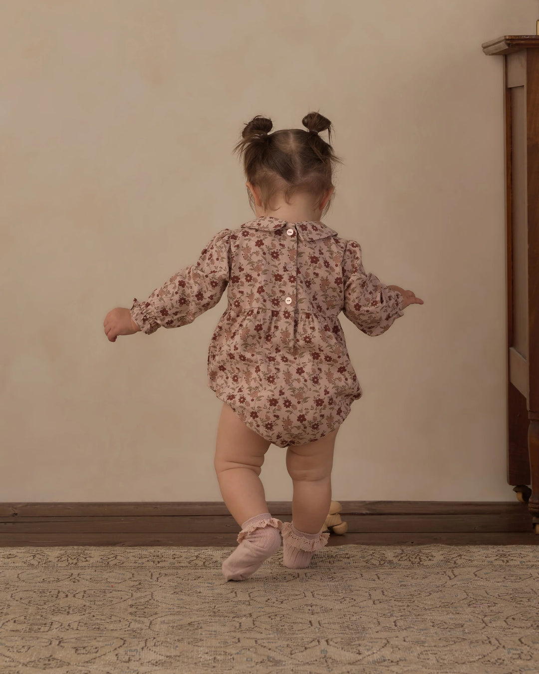 Cora Romper Pink Floral
