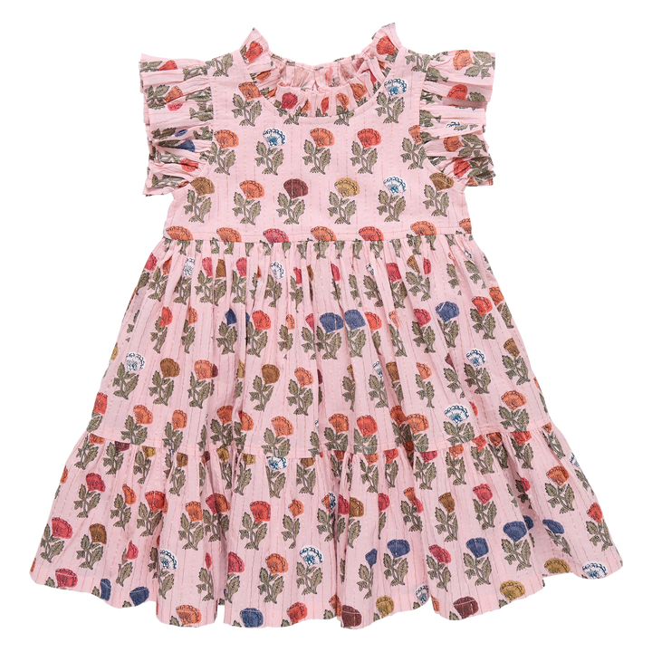 Jennifer Dress in Flower Drop
