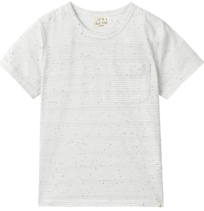 Josh Grey Speckled Tee