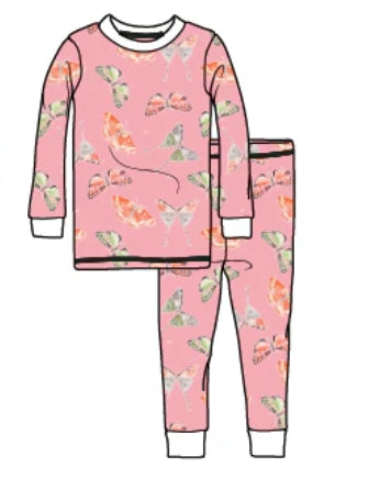 Desert Moths PJ Set |Piggie