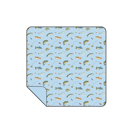 Fishing - Swaddle Blanket 45X45