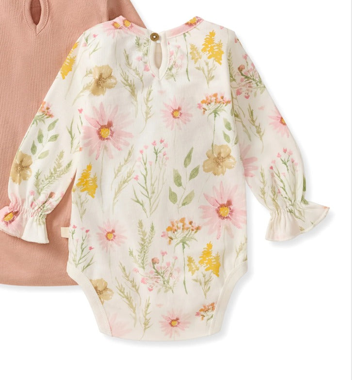 Organic Cotton Bodysuit - Wildflower
