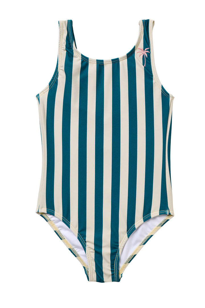 Cabana Stripe One Piece Swimsuit / Charleston