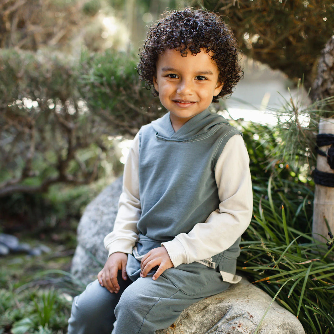 Acid Wash Sweatshirt & Pants Set